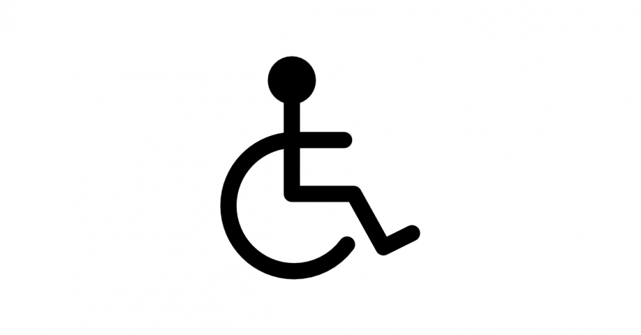 Grafika dla osób z niepełnosprawnością ruchu.