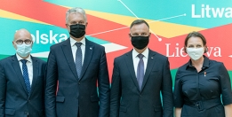 Prezydenci Polski i Litwy 