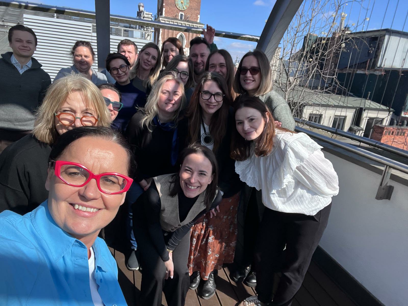 Students of Cultural Diplomacy at the Jagiellonian University visit the ICC.