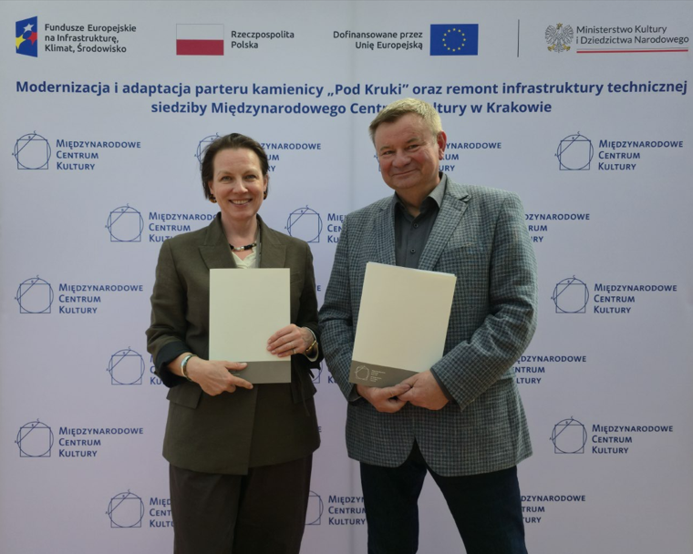 Agata Wąsowska-Pawlik i Zygmunt Murdza. 