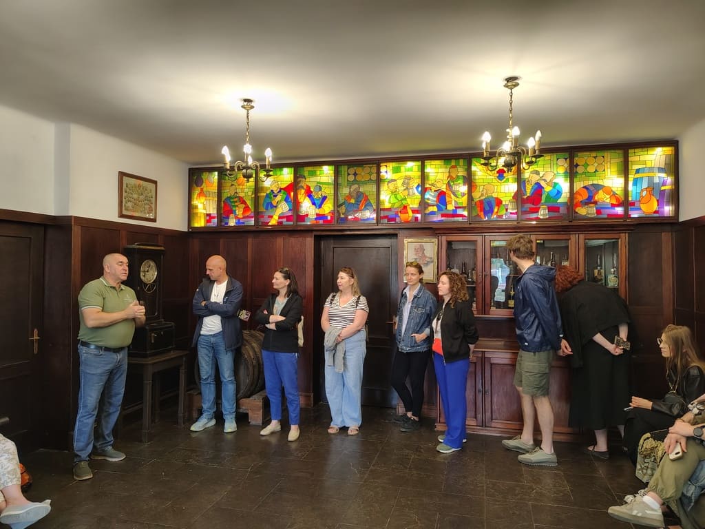 Uczestnicy AD w 5.	Muzeum Gorzelnictwa w Łańcucie.