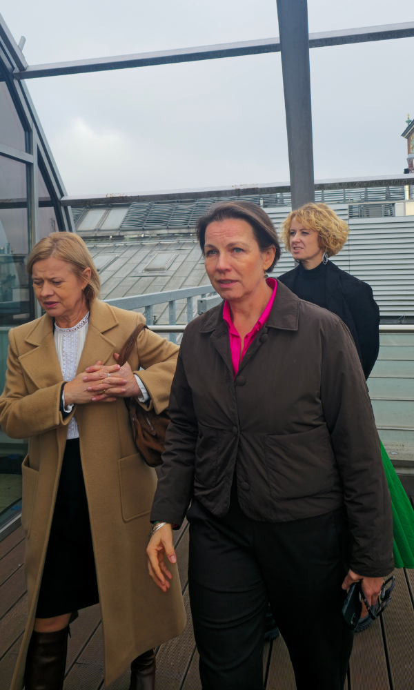 Agata Wąsowska-Pawlik, Bożena Żelazowska i Marzena Daszewska.